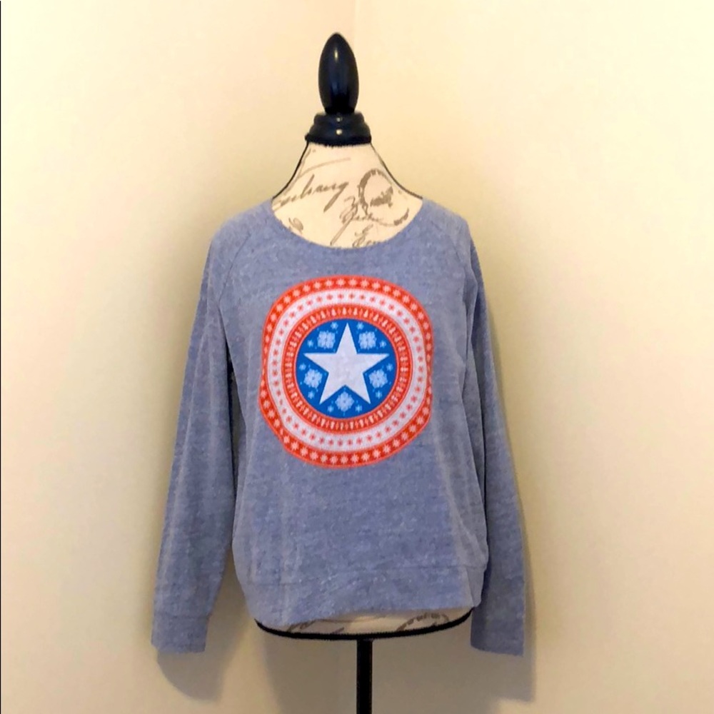 Marvel themed Christmas sweater size large